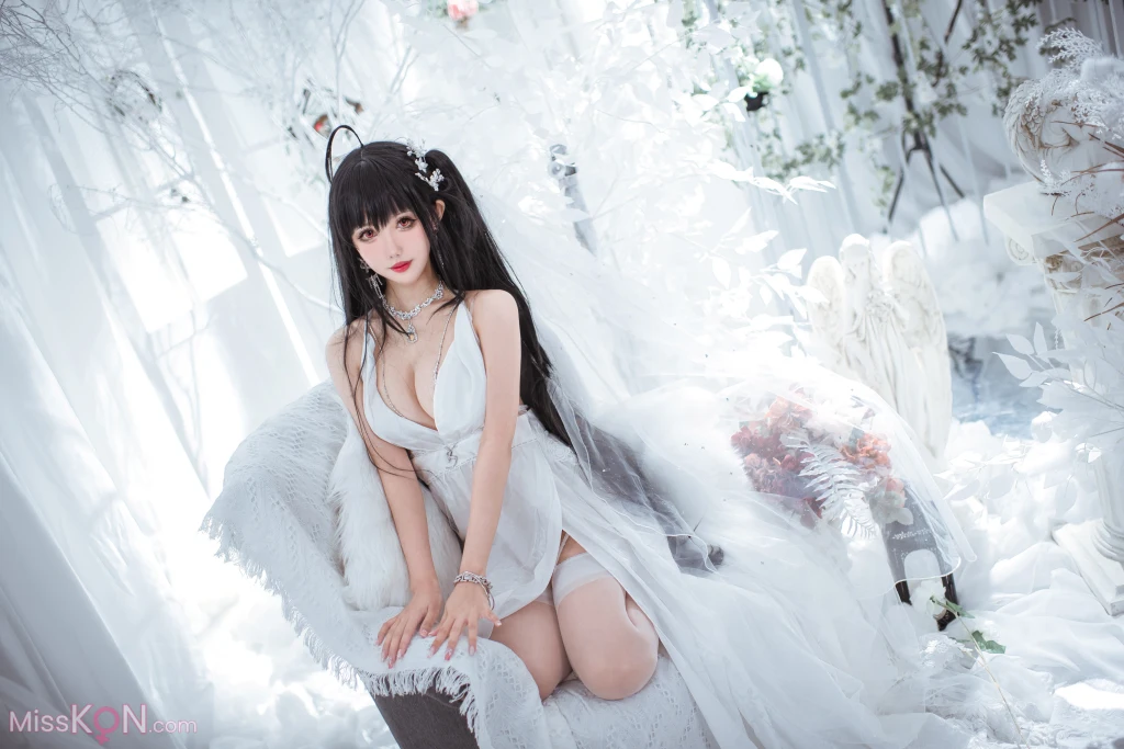 Coser@仙女月: 大凤纯白婚纱 (30 photos) – Page 3