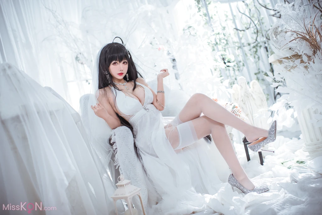 Coser@仙女月: 大凤纯白婚纱 (30 photos) – Page 3