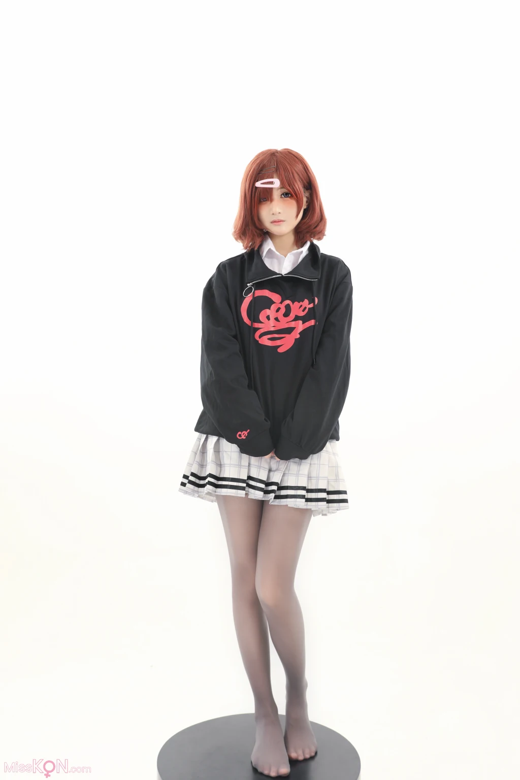 Coser@幼愛Youmeko: 樋口円香灰丝 (25 photos)