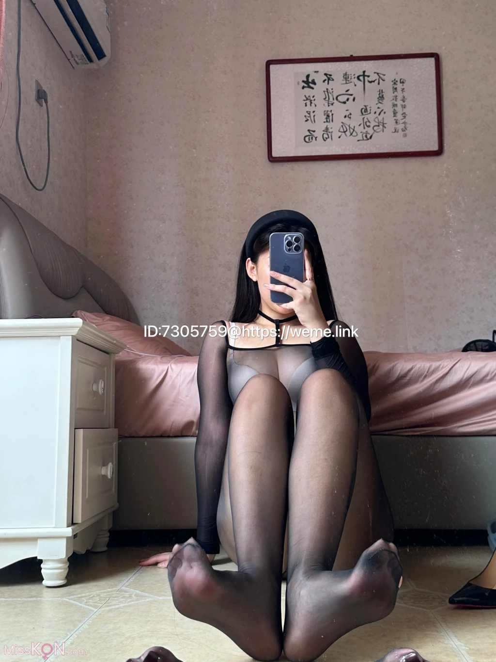 美邵女Baby: 透明吊带连体丝袜 (113 photos) – Page 3