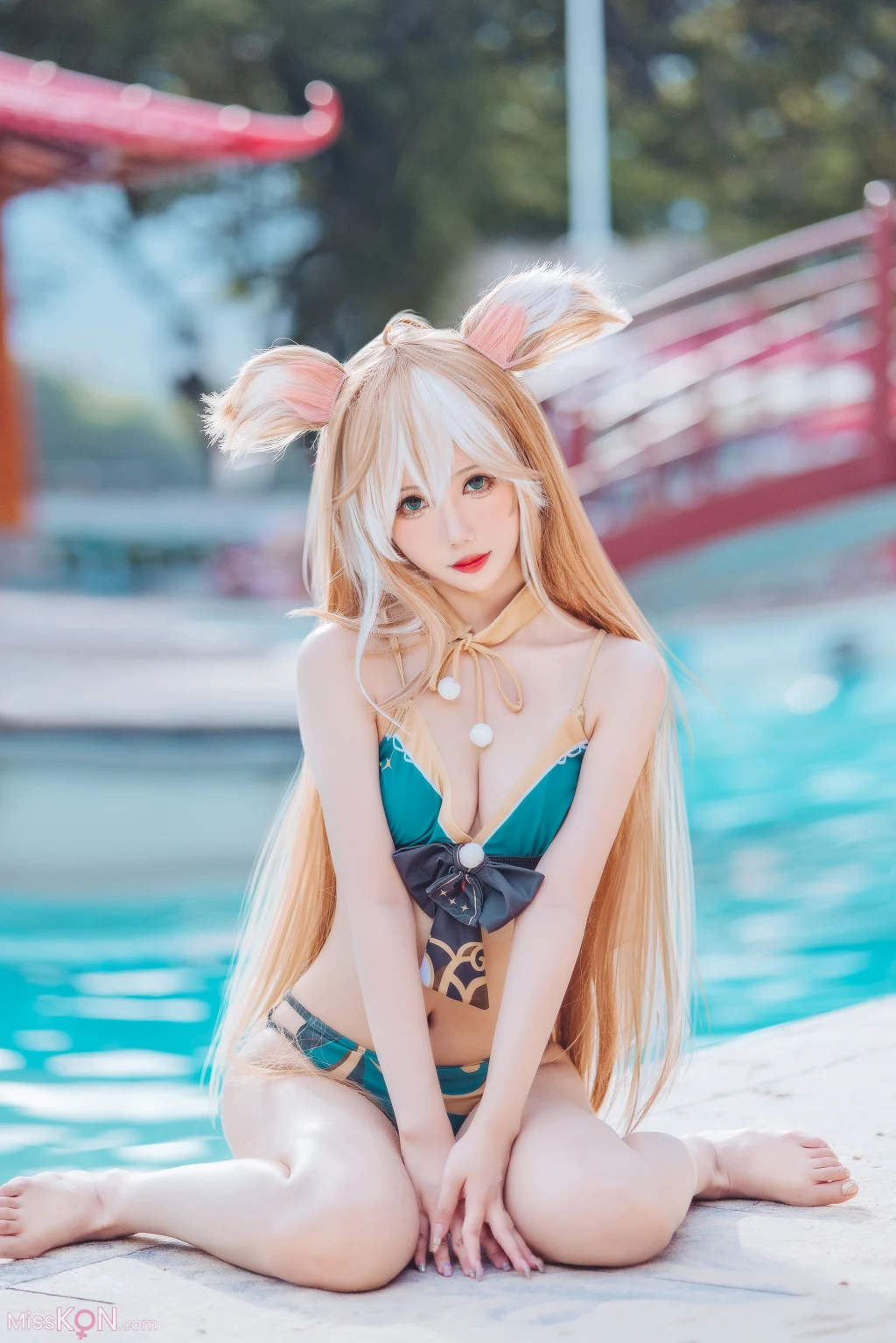 Coser@仙女月: 泽月希娜小姐泳装 (15 photos)