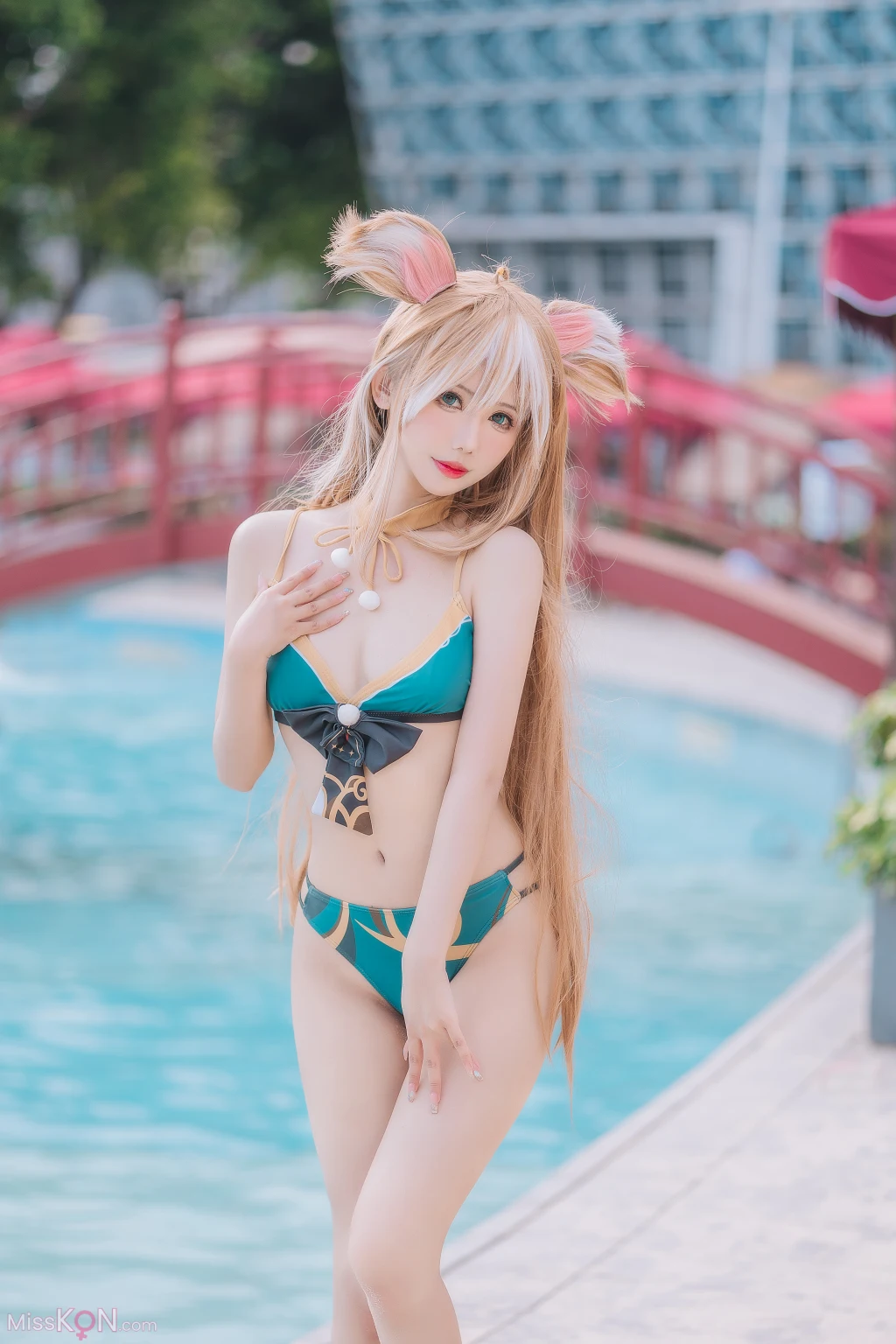 Coser@仙女月: 泽月希娜小姐泳装 (15 photos) – Page 2