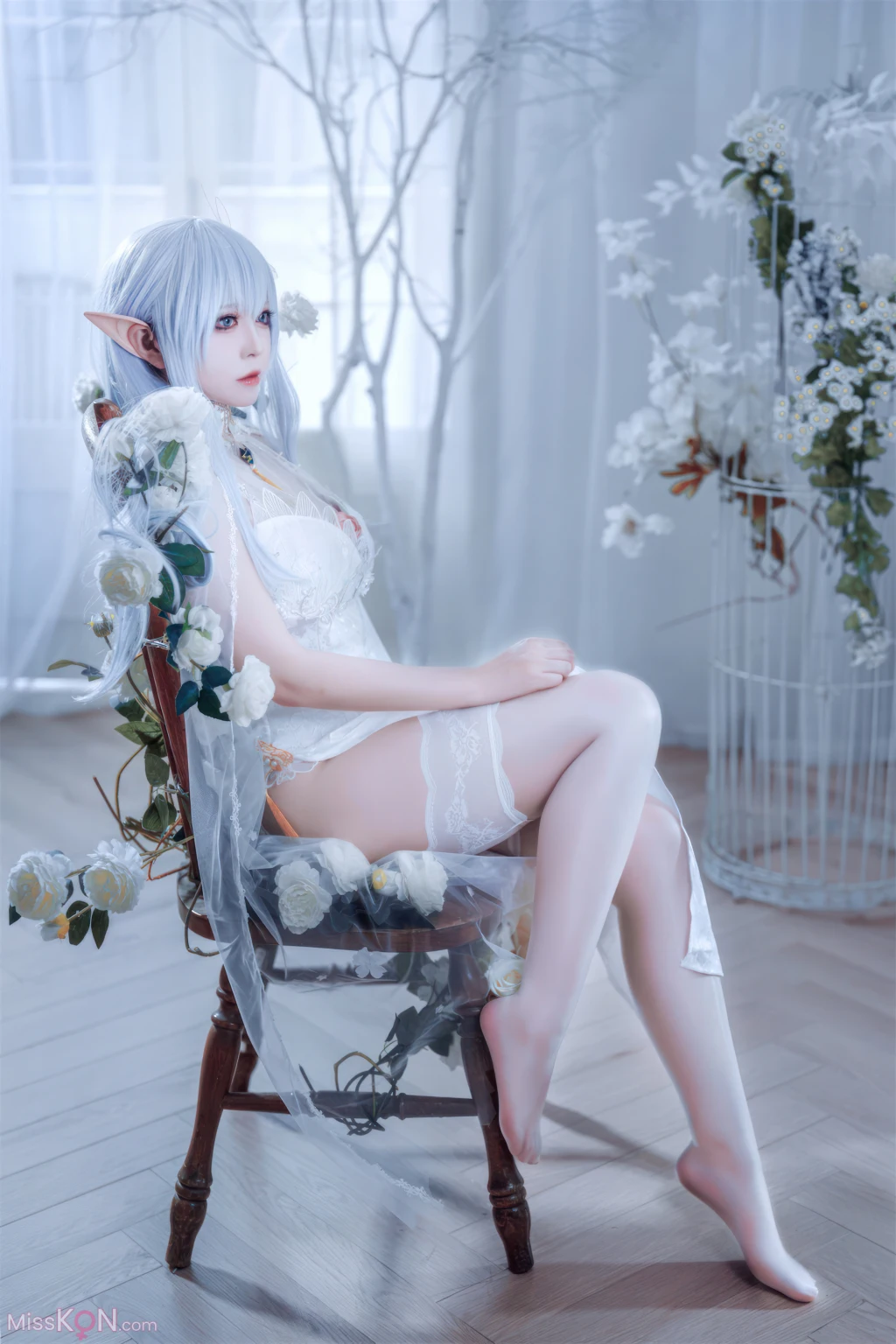 Coser@半半子: 碧蓝航线 阿尔比恩旗袍 (47 photos )