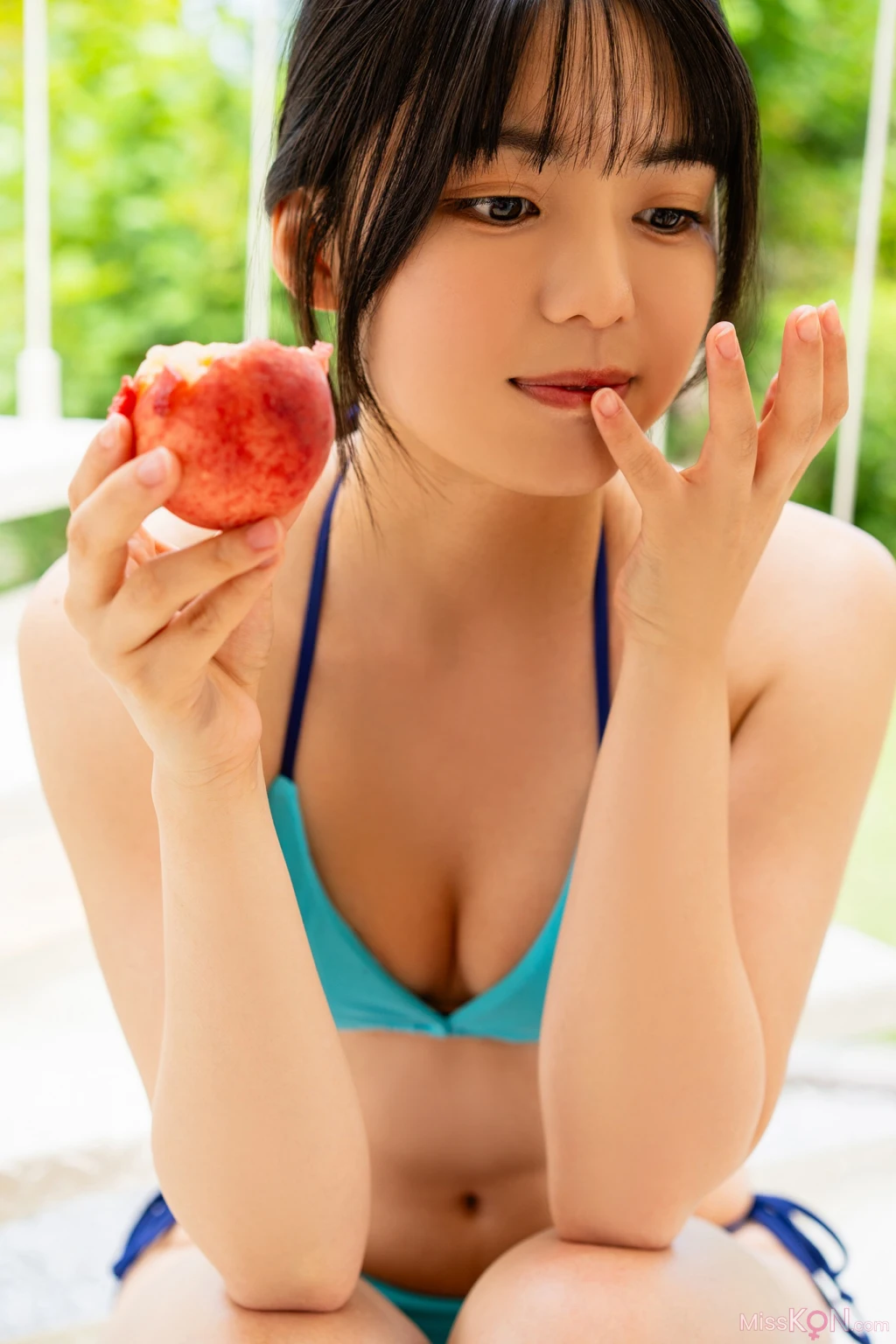 [JP] Matsushima Kanon (松島かのん): 夏の光 、はじけて 週刊現代デジタル写真集 (124 photos) – Page 8
