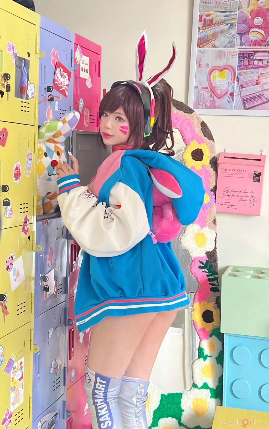 Coser@ZinieQ: D.Va Sakimichan Art (39 photos)