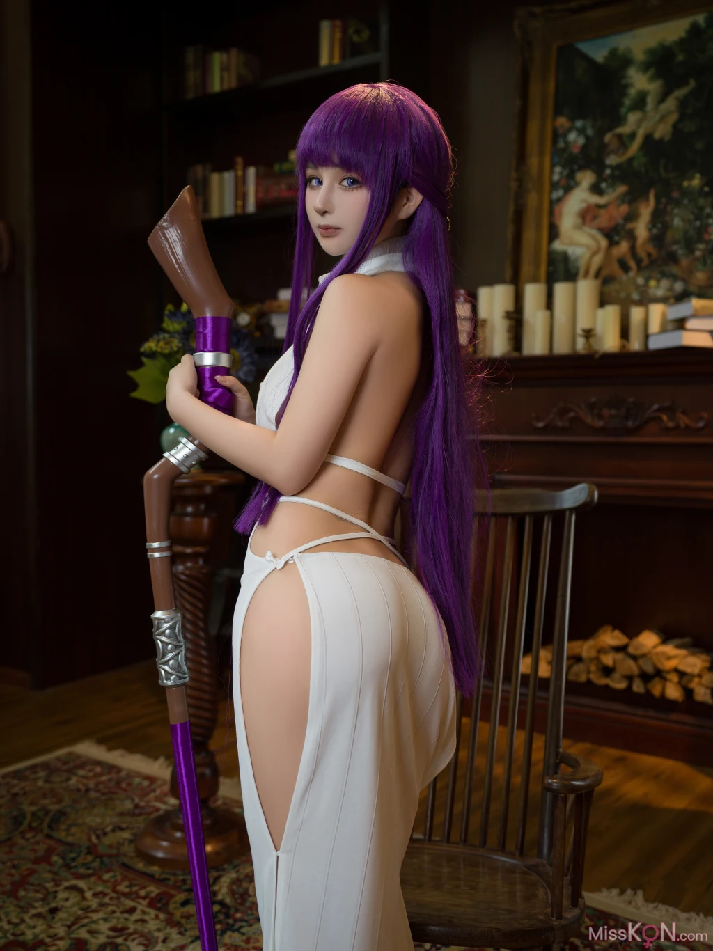Coser@桜井宁宁: 葬送的芙莉莲 白菲伦 (55 photos + 2 videos)