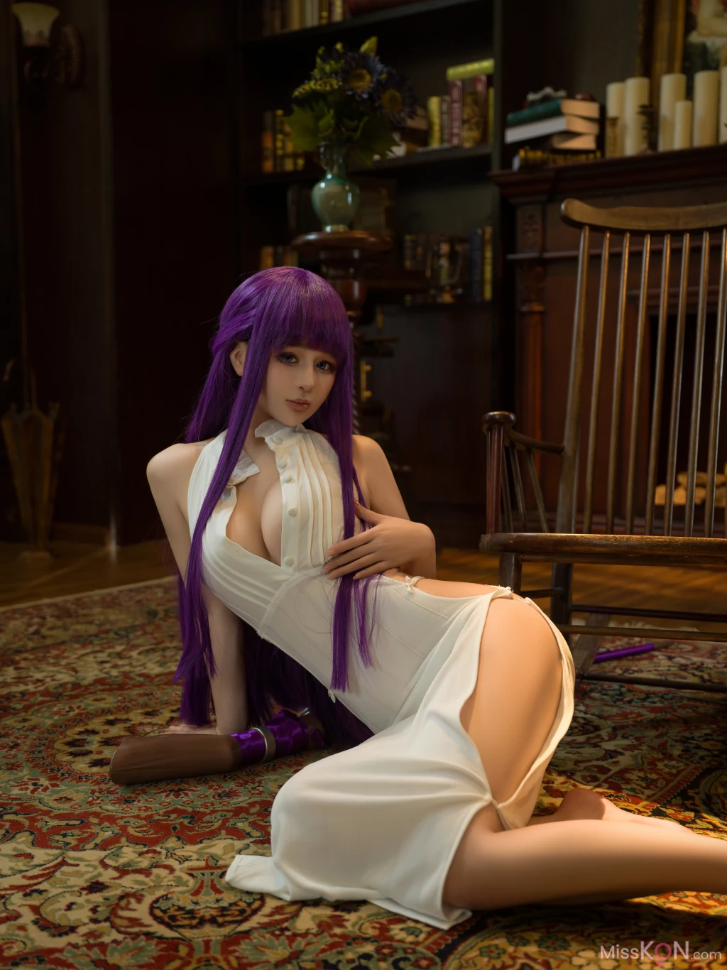 Coser@桜井宁宁: 葬送的芙莉莲 白菲伦 (55 photos + 2 videos)