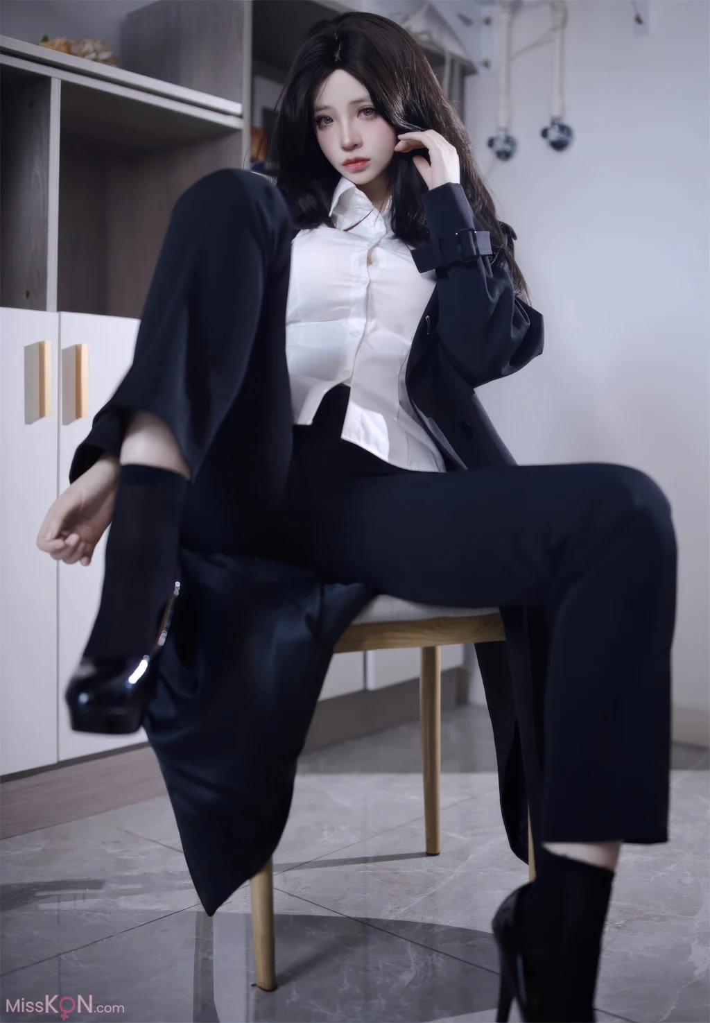 Coser@疯猫ss: 少女衣橱 西装裤 (41 photos)