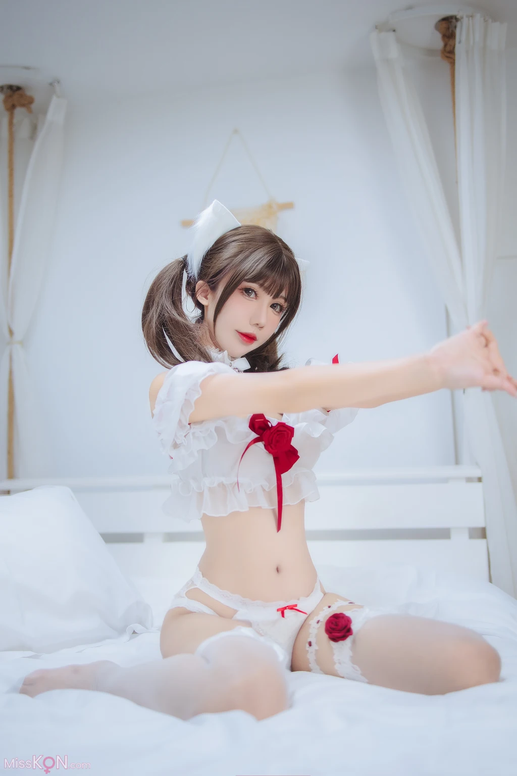 Coser@仙女月: 白猫少女 (50 photos) – Page 4