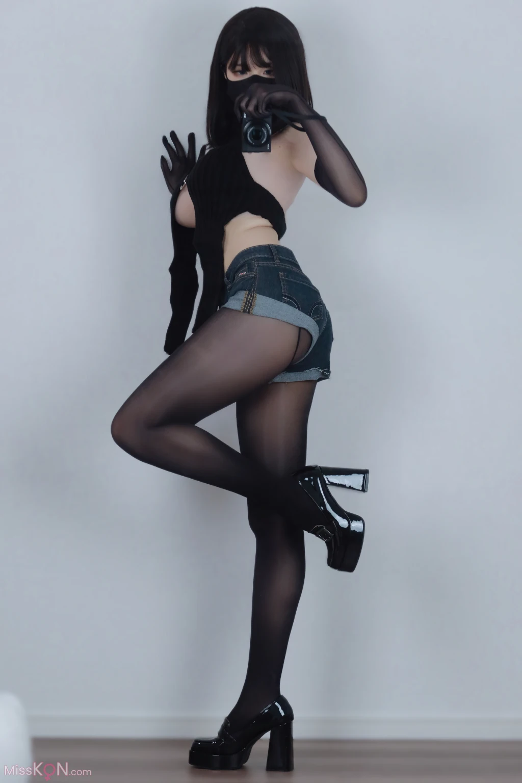 Coser@幼愛Youmeko: 毛衣姐姐 (19 photos)