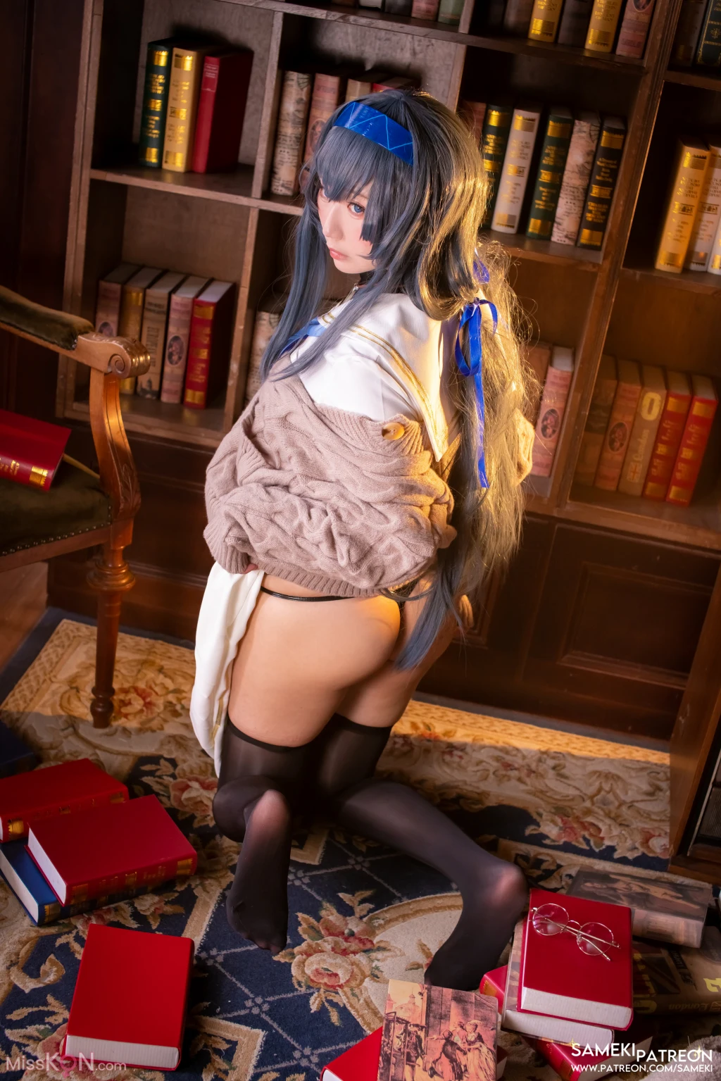 Coser@Sameki: ブルーアーカイブ ウイ (40 photos)