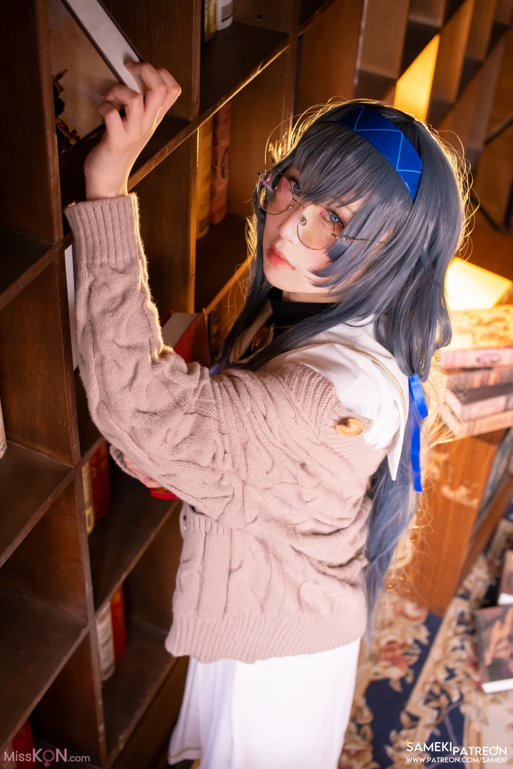 Coser@Sameki: ブルーアーカイブ ウイ (40 photos)