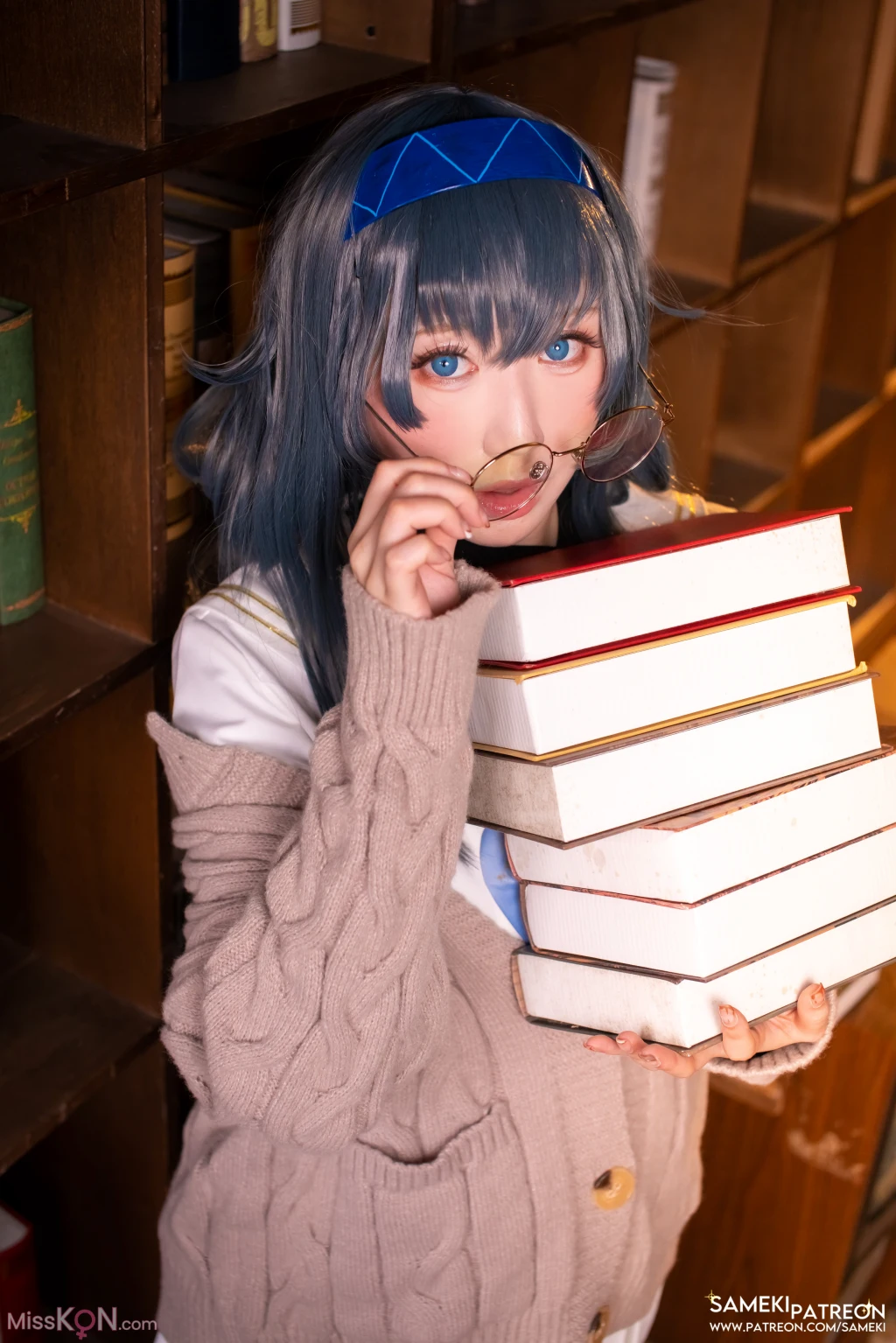 Coser@Sameki: ブルーアーカイブ ウイ (40 photos)