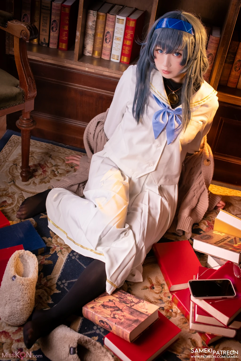 Coser@Sameki: ブルーアーカイブ ウイ (40 photos)