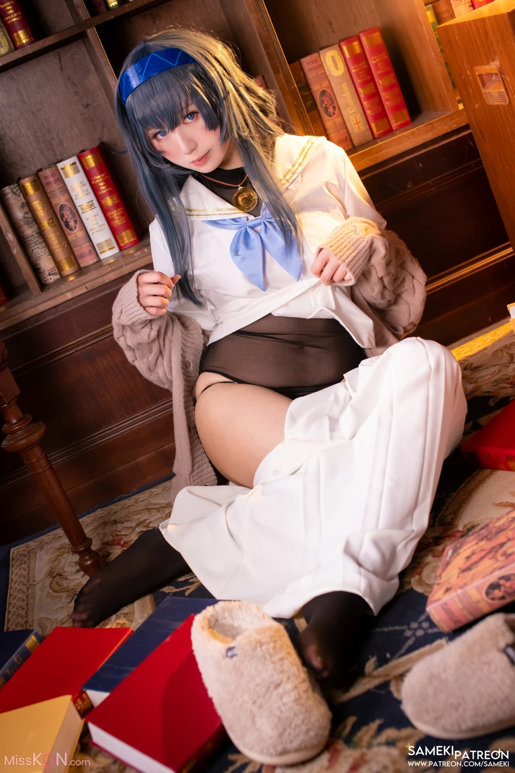 Coser@Sameki: ブルーアーカイブ ウイ (40 photos)