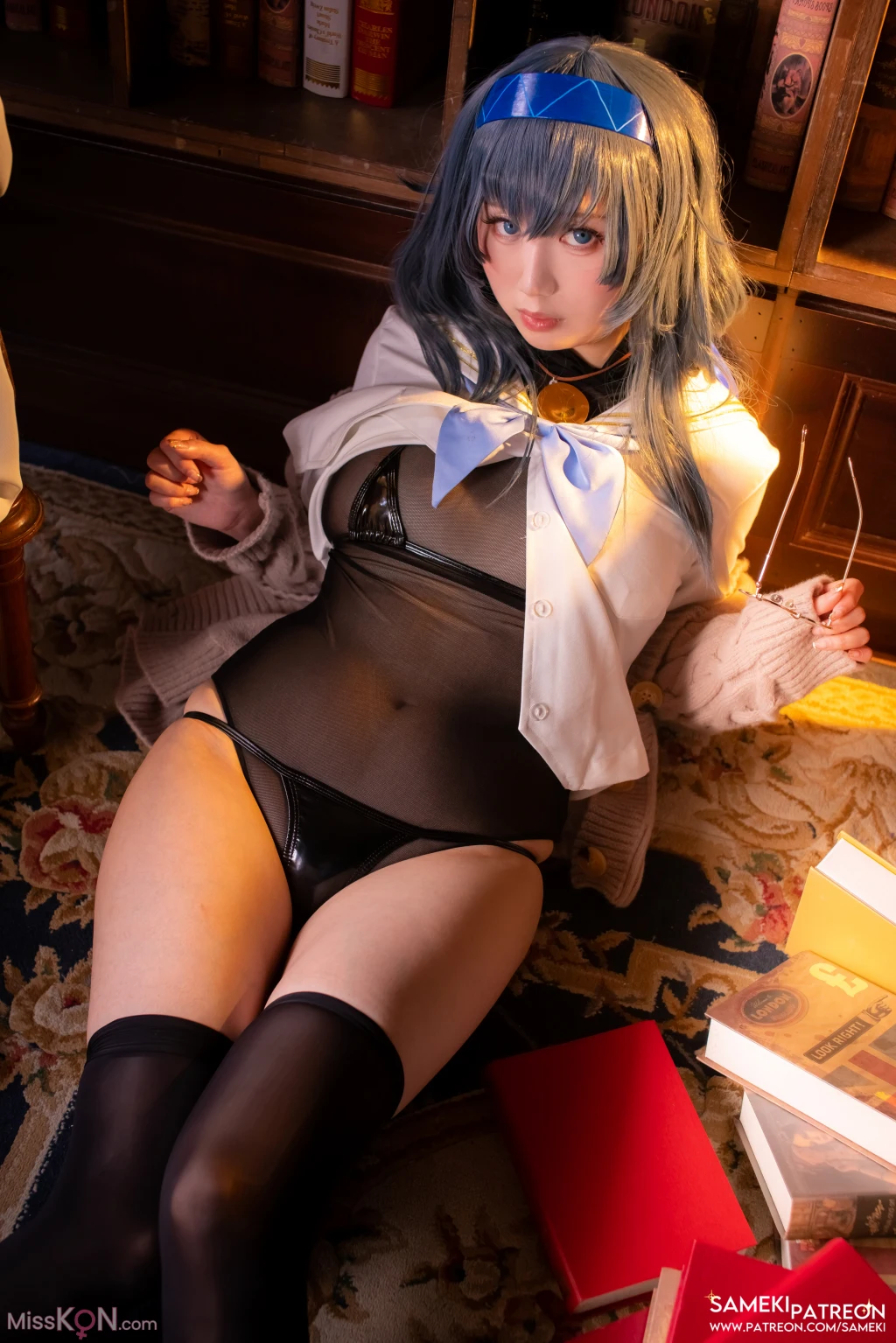 Coser@Sameki: ブルーアーカイブ ウイ (40 photos)