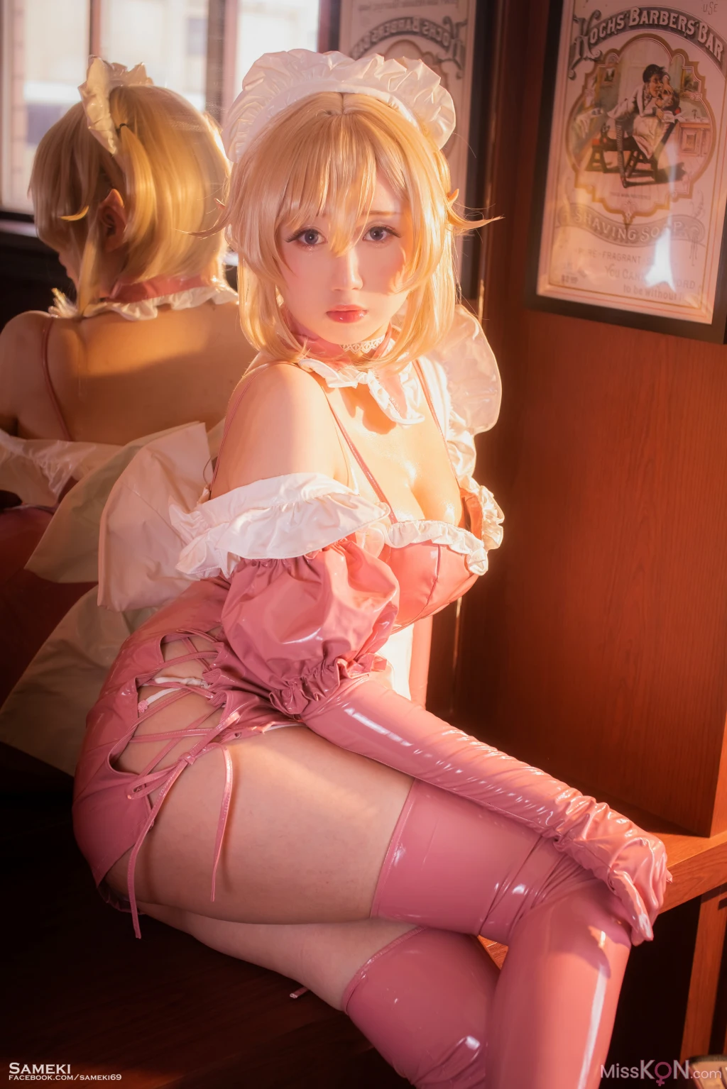 Coser@Sameki: 漆皮女仆 (29 photos)