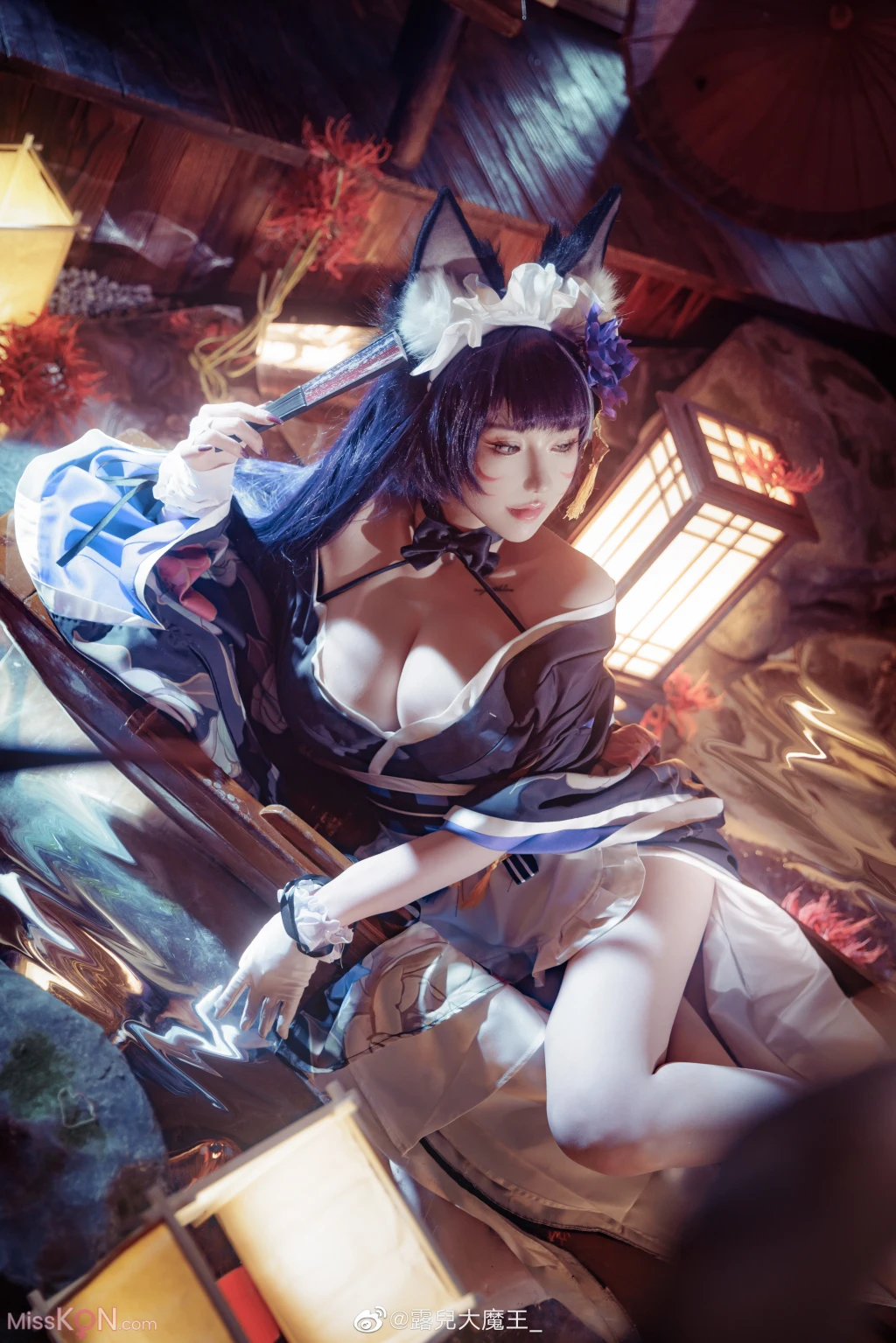Coser@露兒大魔王: 碧蓝航线 武藏 (18 photos)