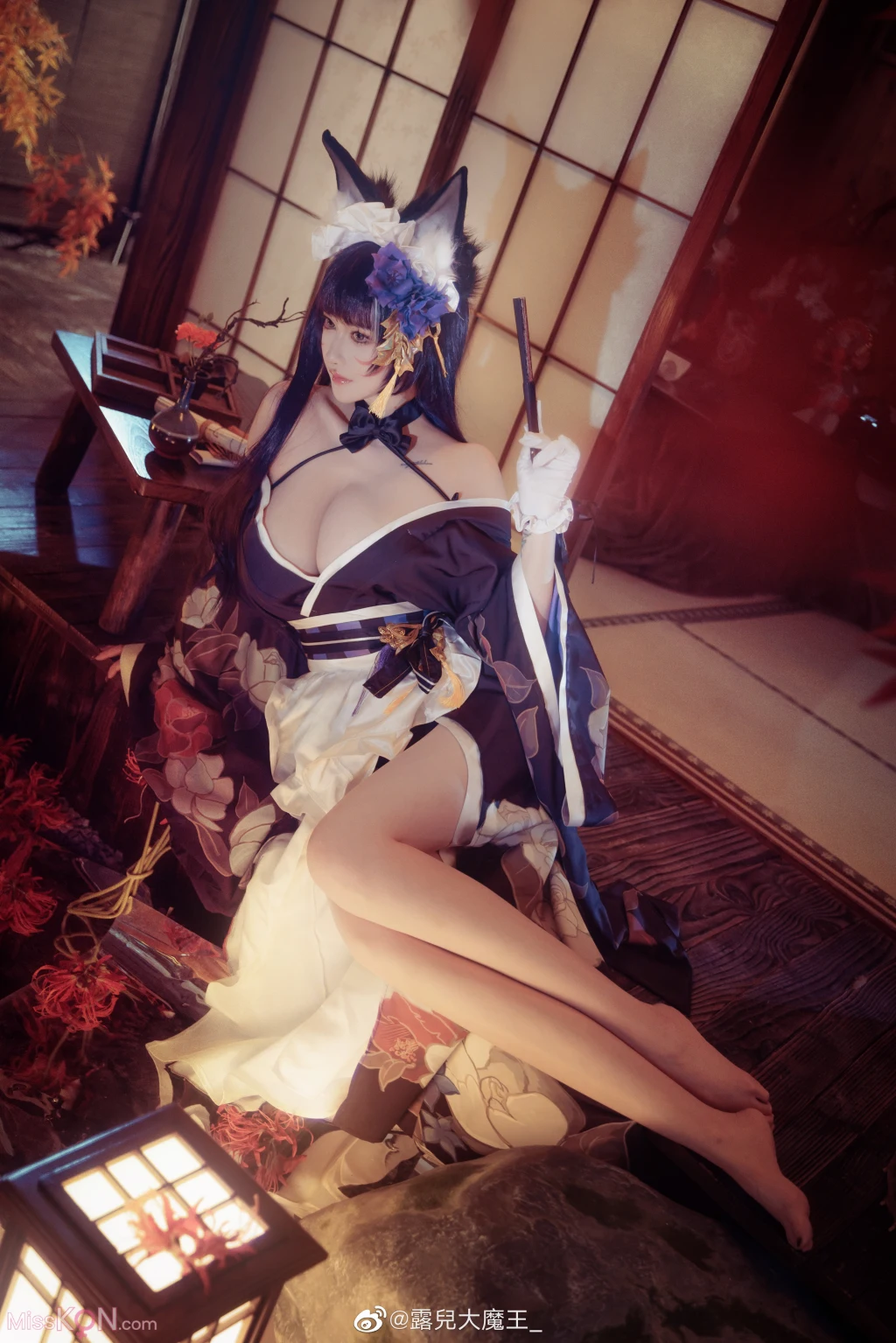 Coser@露兒大魔王: 碧蓝航线 武藏 (18 photos)