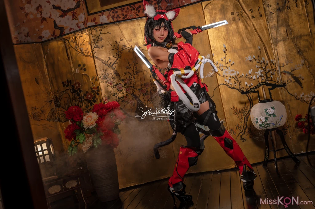 Coser@黏黏团子兔: 10月作品 绝区零 猫宫又奈 (75 photos + 1 video)