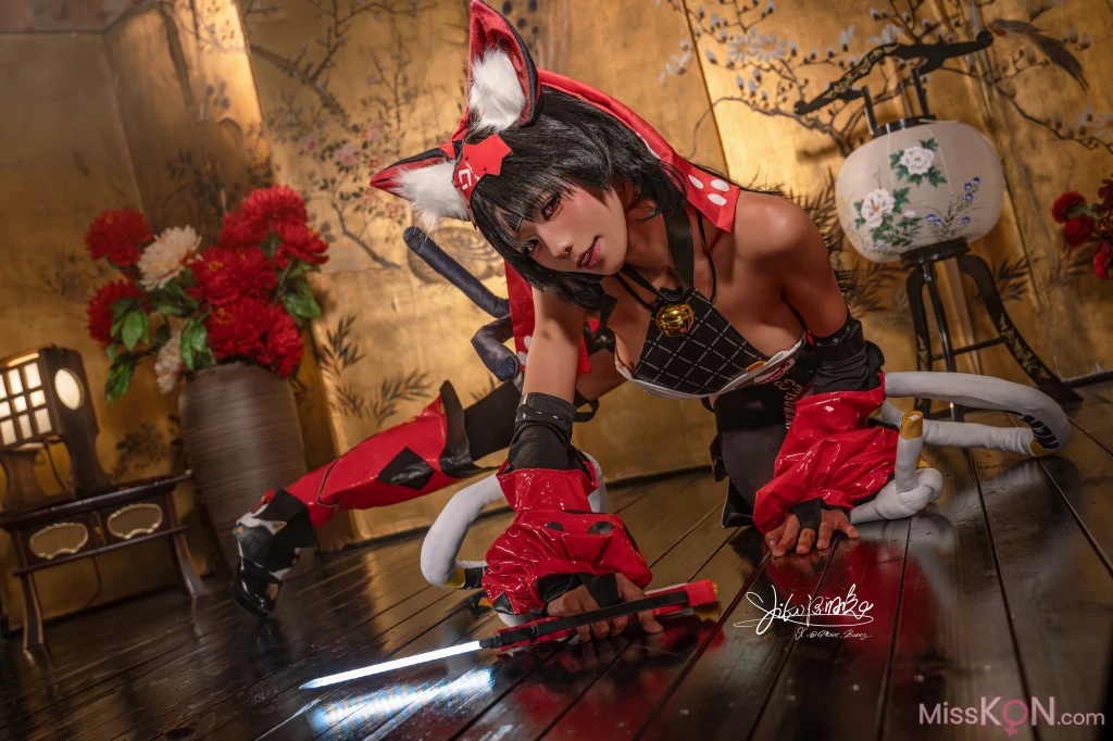 Coser@黏黏团子兔: 10月作品 绝区零 猫宫又奈 (75 photos + 1 video)