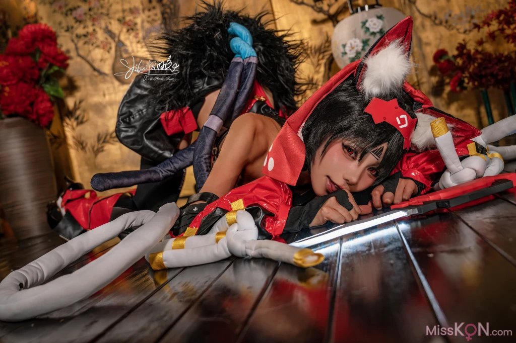 Coser@黏黏团子兔: 10月作品 绝区零 猫宫又奈 (75 photos + 1 video)