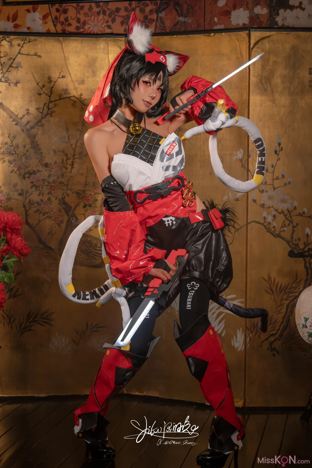 Coser@黏黏团子兔: 10月作品 绝区零 猫宫又奈 (75 photos + 1 video) – Page 4