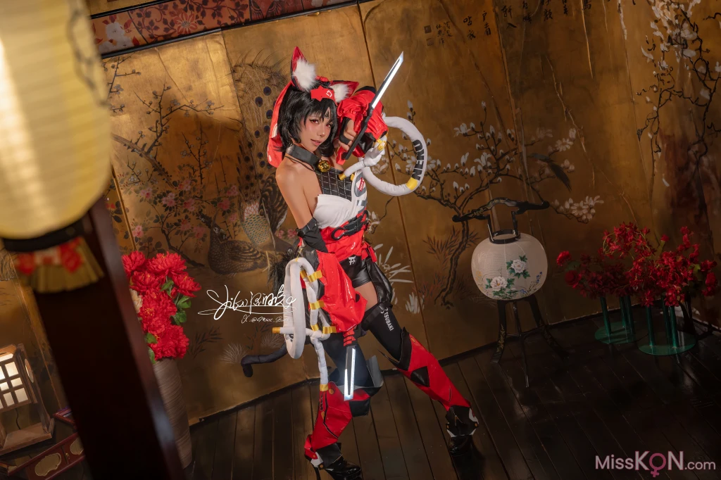 Coser@黏黏团子兔: 10月作品 绝区零 猫宫又奈 (75 photos + 1 video) – Page 5