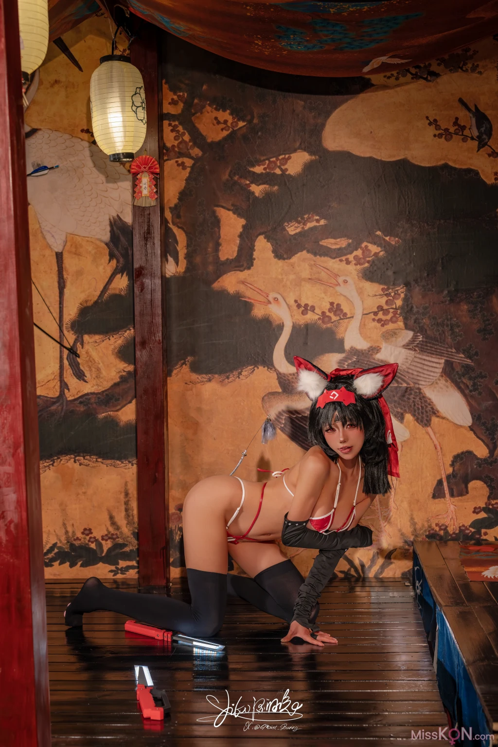 Coser@黏黏团子兔: 10月作品 绝区零 猫宫又奈 (75 photos + 1 video) – Page 5