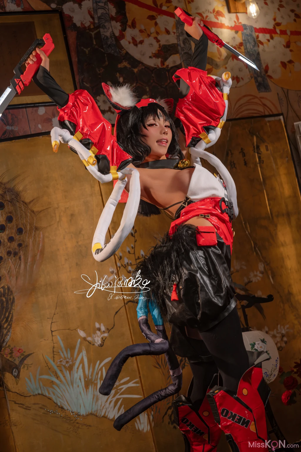Coser@黏黏团子兔: 10月作品 绝区零 猫宫又奈 (75 photos + 1 video) – Page 6