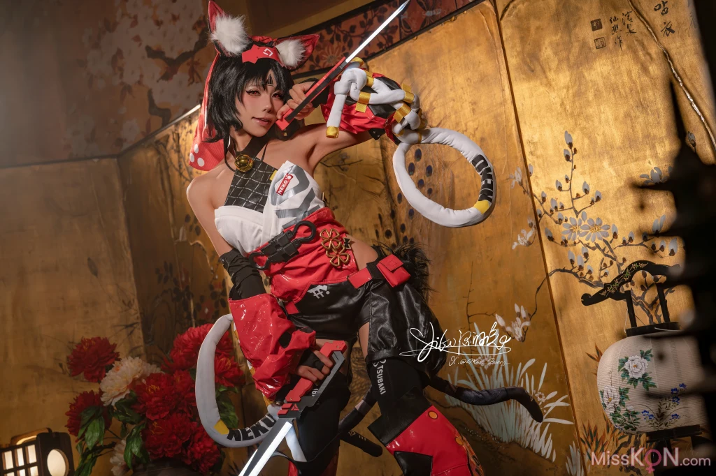 Coser@黏黏团子兔: 10月作品 绝区零 猫宫又奈 (75 photos + 1 video) – Page 8