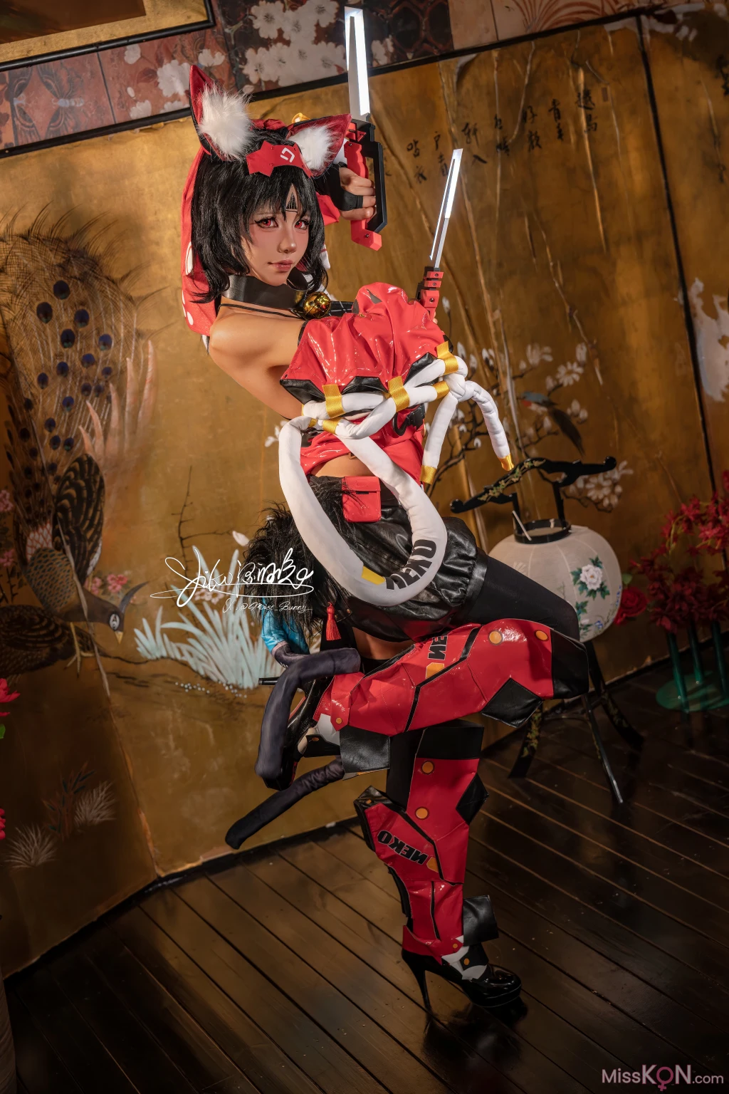 Coser@黏黏团子兔: 10月作品 绝区零 猫宫又奈 (75 photos + 1 video) – Page 8