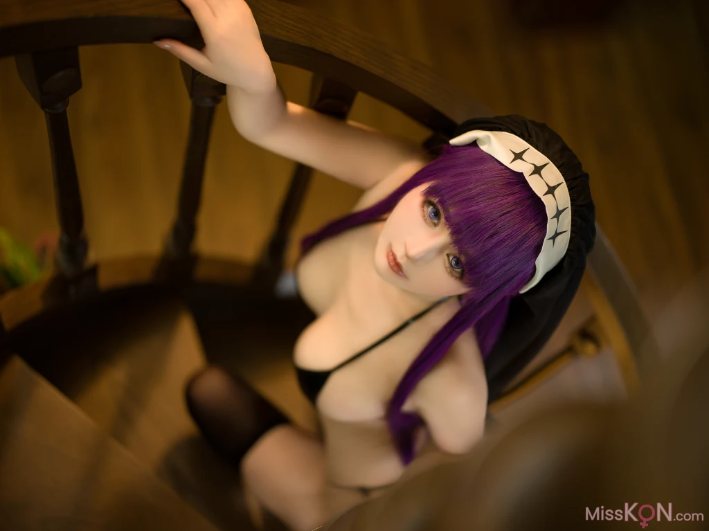 Coser@桜井宁宁: 葬送的芙莉莲 黑菲伦 (88 photos)