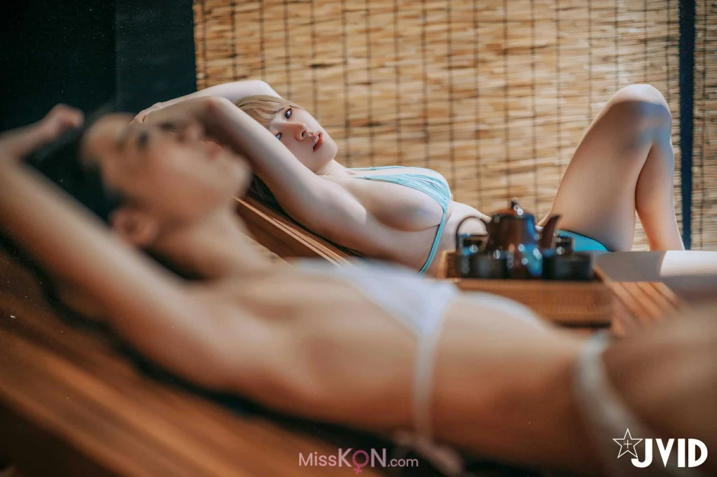 [JVID] 妍妍 Angel &amp; 黎菲儿: 色色的温泉之旅 (200 photos )