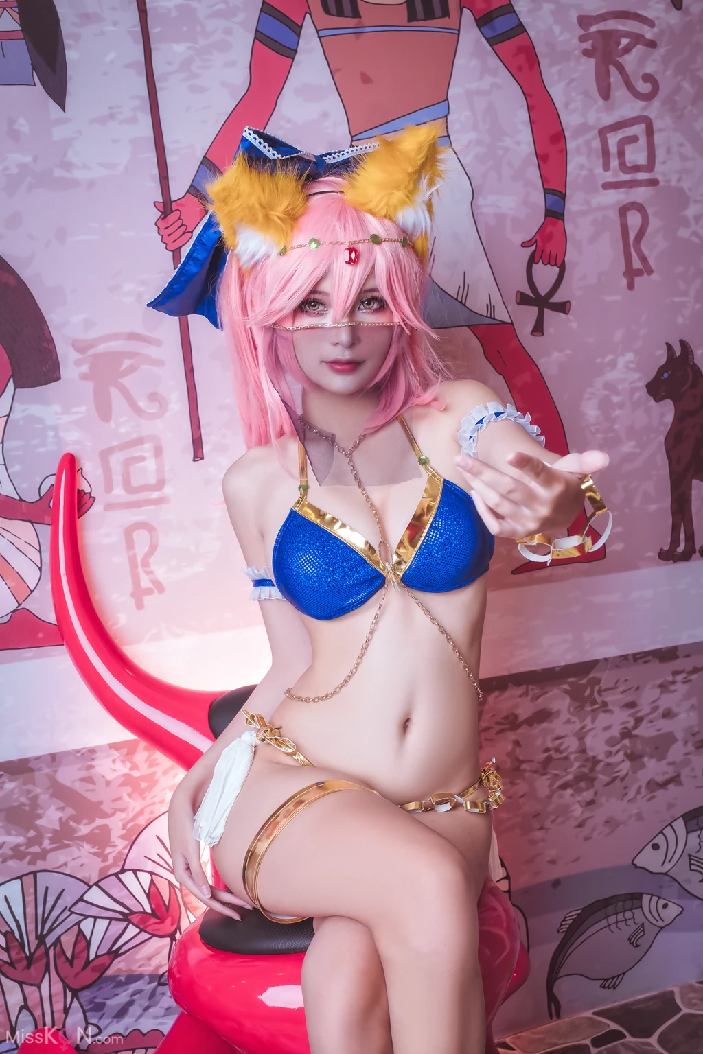 Coser@Azami: 玉藻前舞娘 (18 photos)