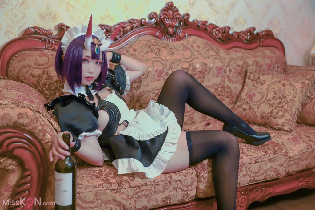Coser@贞子蜜桃: 酒吞童子 女仆 (21 photos)
