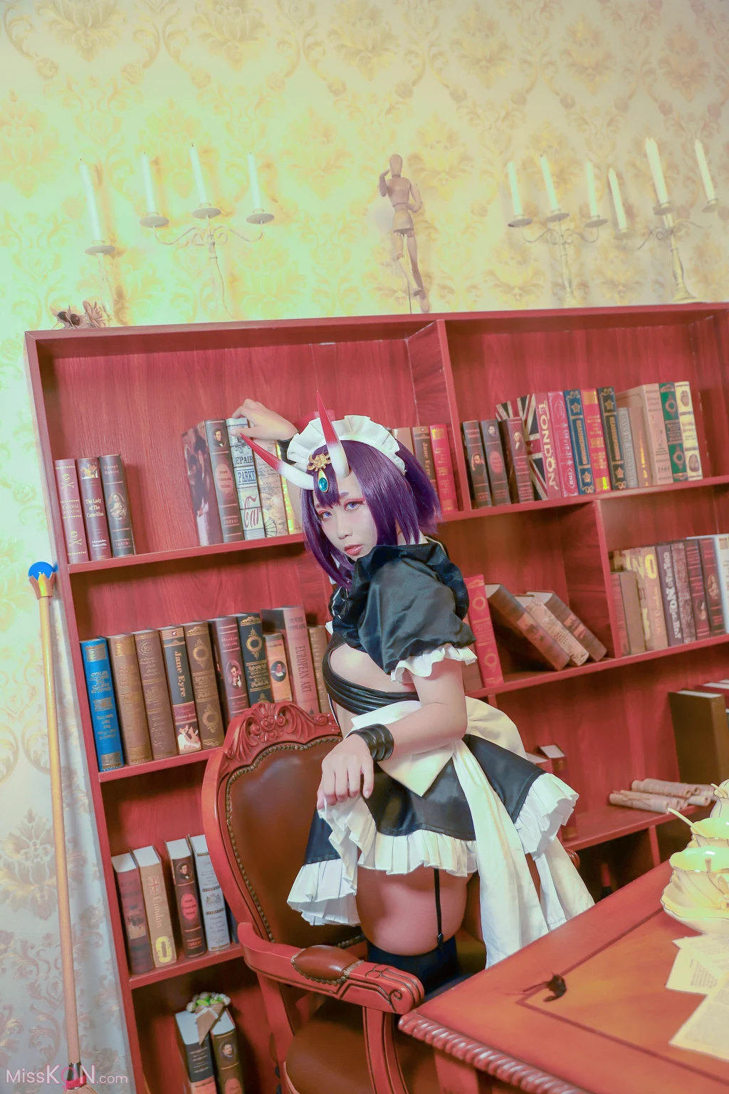 Coser@贞子蜜桃: 酒吞童子 女仆 (21 photos)
