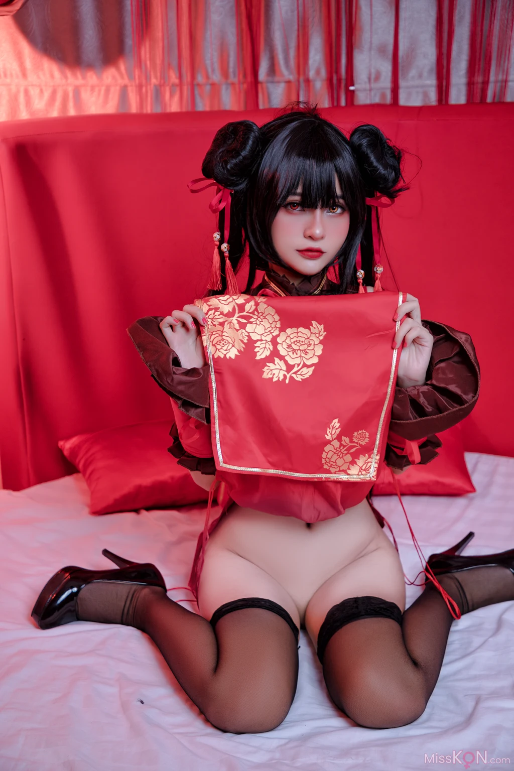Coser@Azami: 狂三旗袍 (14 photos)