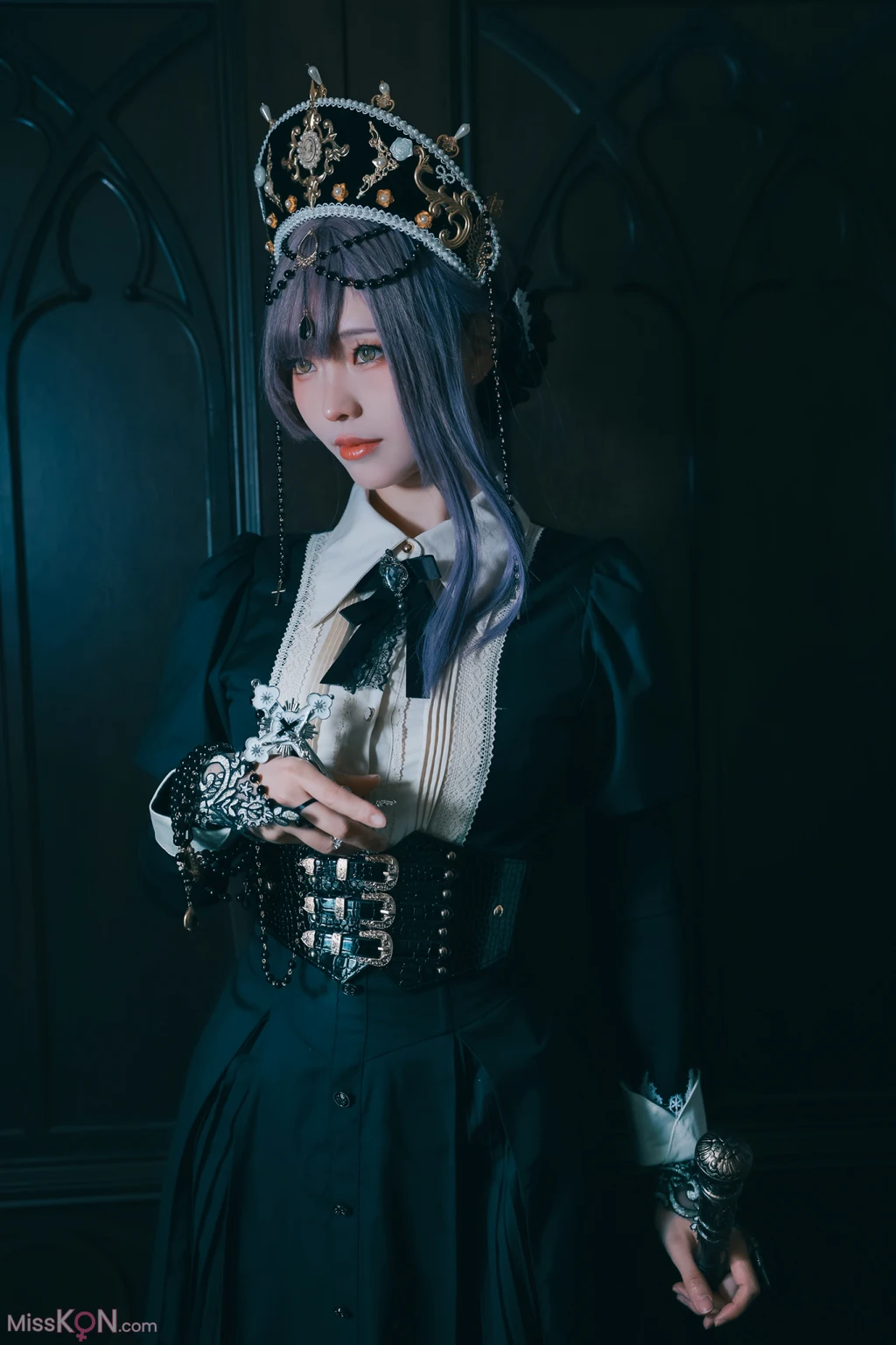 Coser@Ely_eee (ElyEE子): Exorcist Witch 驅魔魔女 (33 photos + 2 videos)