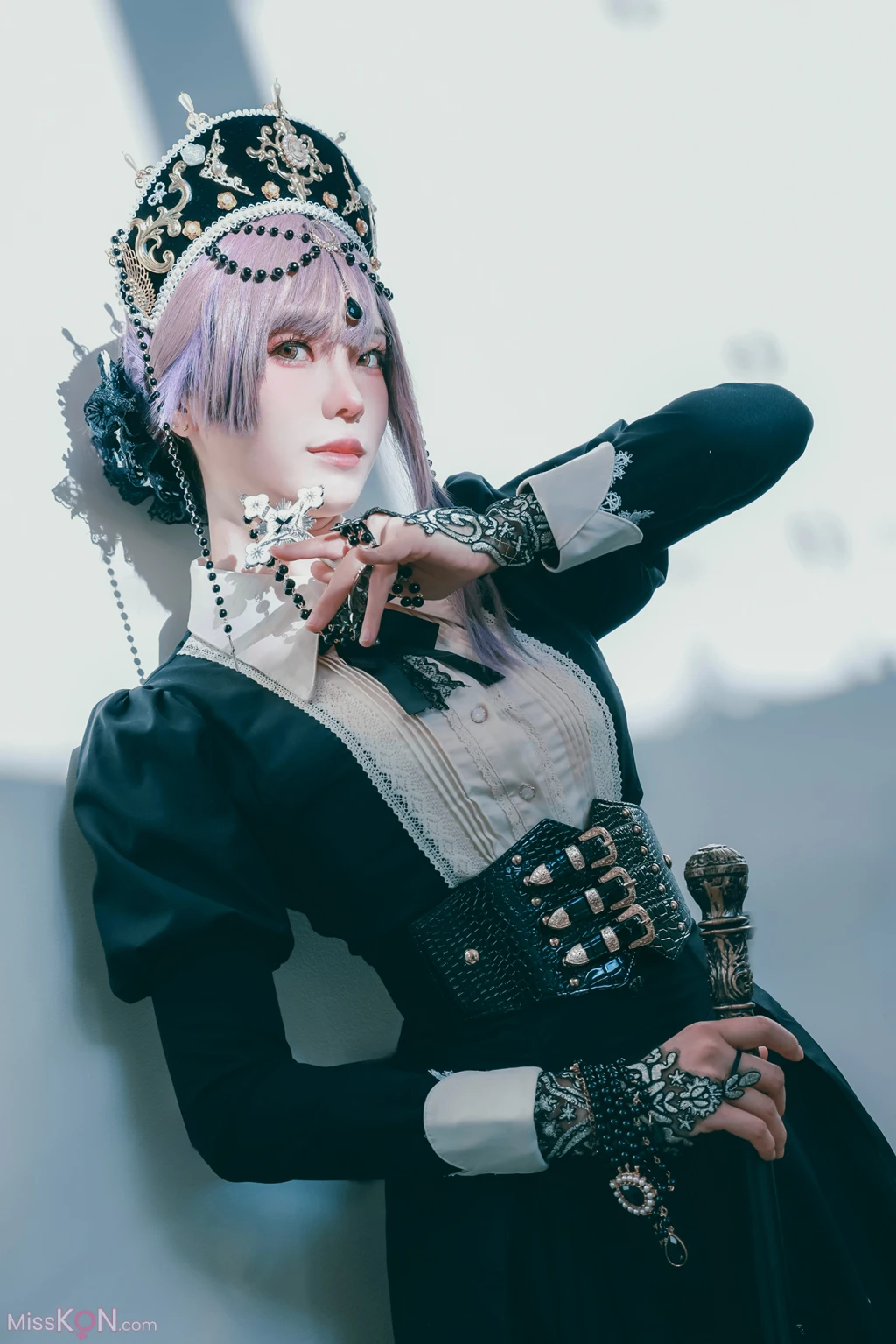 Coser@Ely_eee (ElyEE子): Exorcist Witch 驅魔魔女 (33 photos + 2 videos)