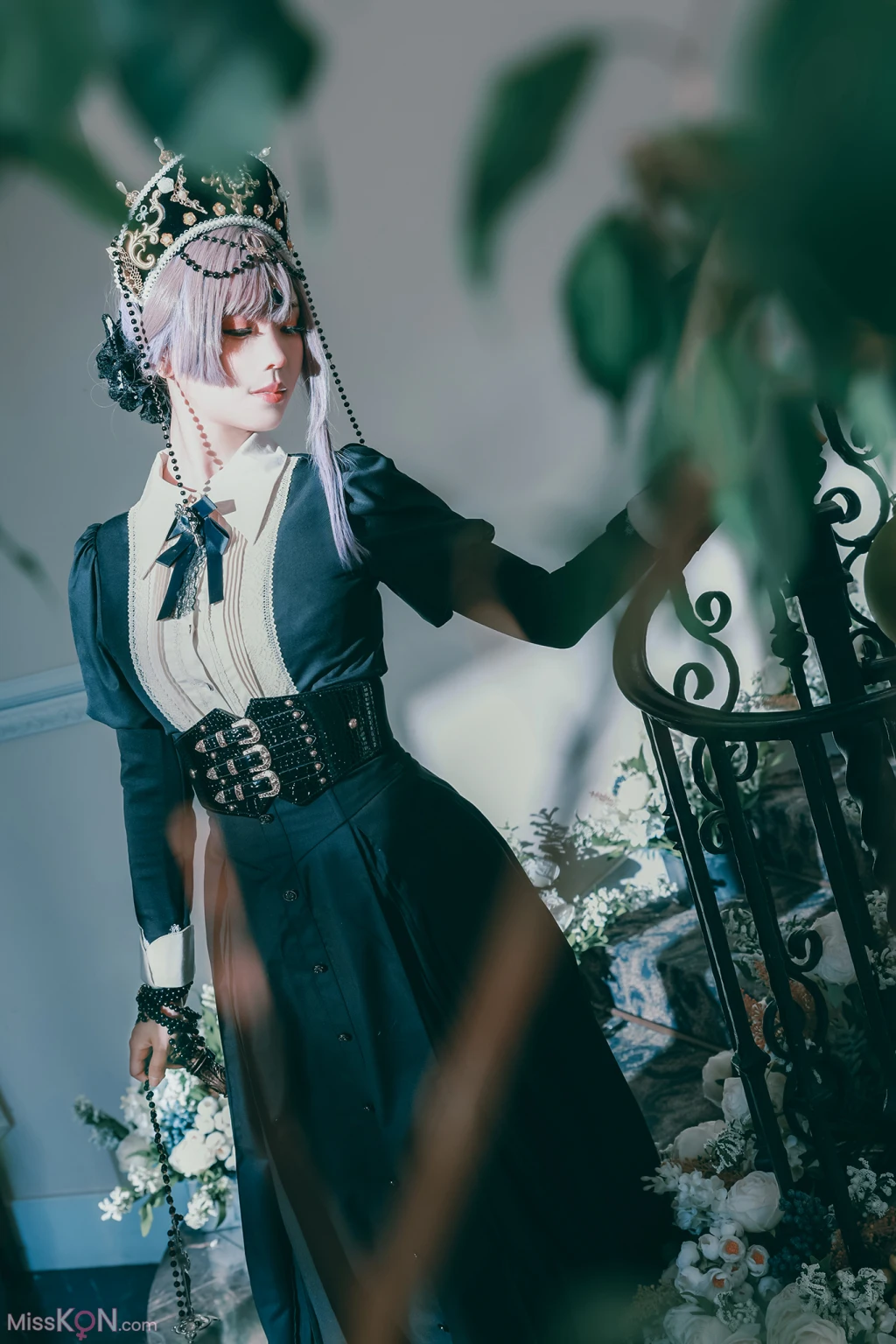 Coser@Ely_eee (ElyEE子): Exorcist Witch 驅魔魔女 (33 photos + 2 videos)