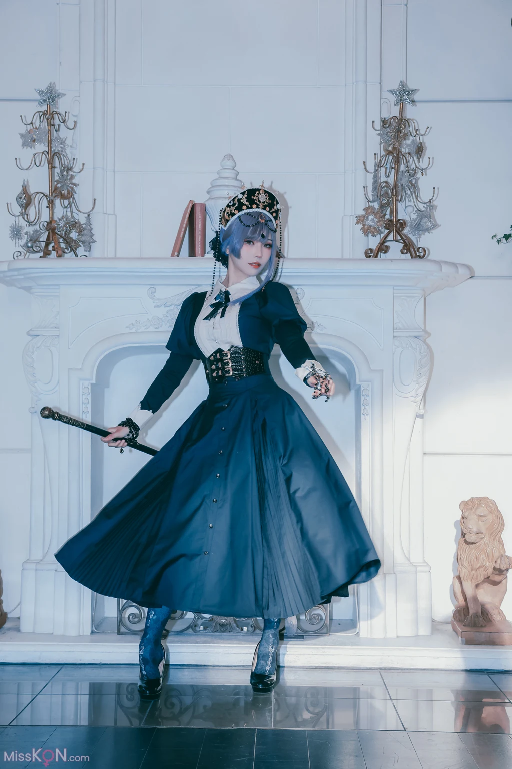 Coser@Ely_eee (ElyEE子): Exorcist Witch 驅魔魔女 (33 photos + 2 videos)