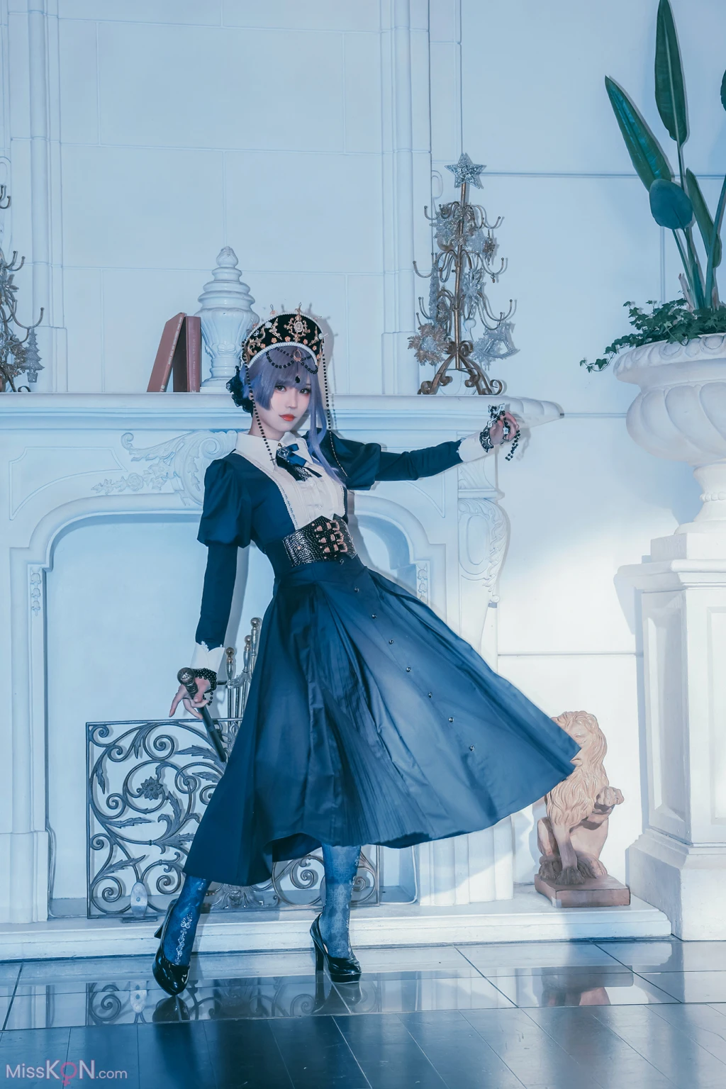 Coser@Ely_eee (ElyEE子): Exorcist Witch 驅魔魔女 (33 photos + 2 videos)