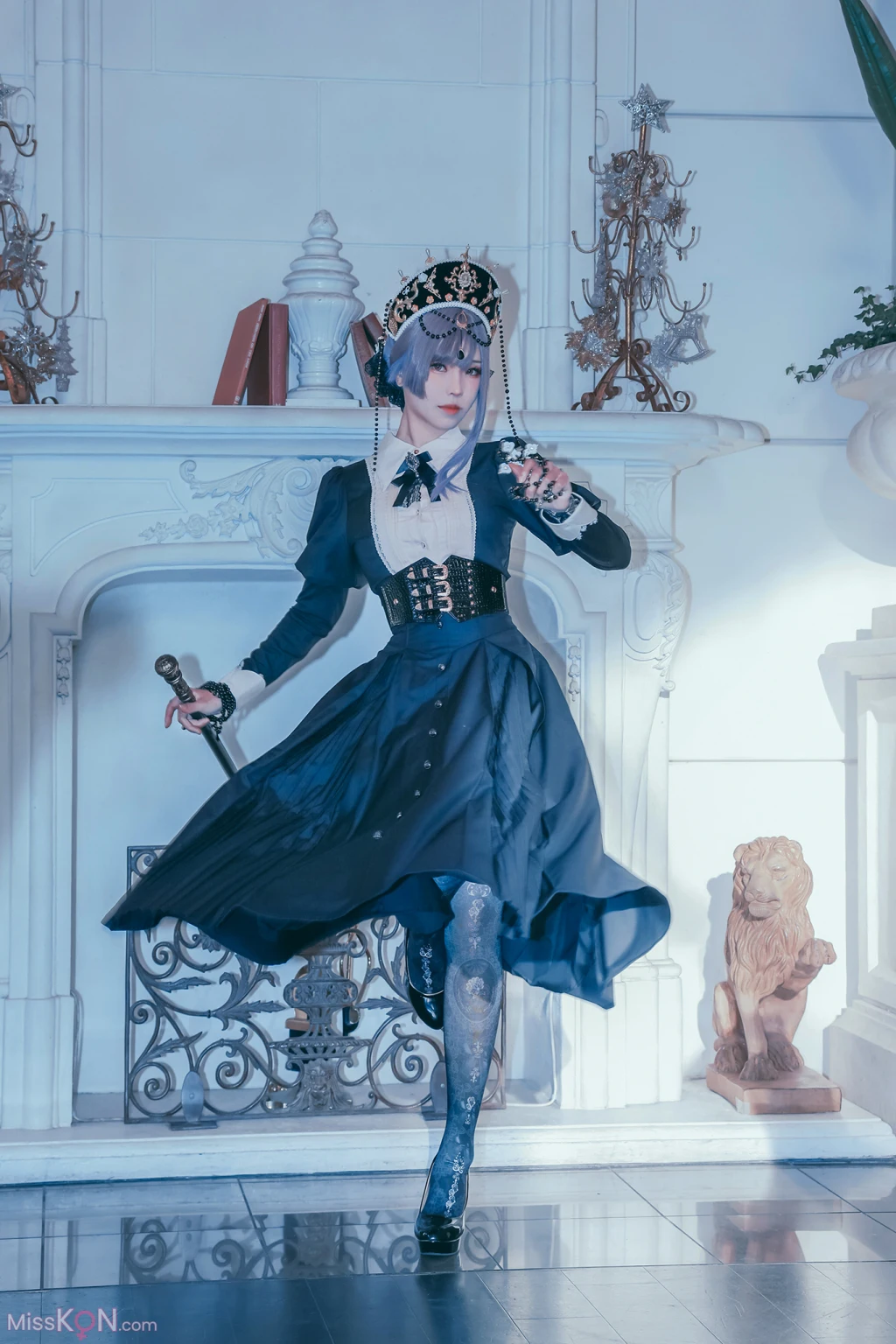 Coser@Ely_eee (ElyEE子): Exorcist Witch 驅魔魔女 (33 photos + 2 videos)