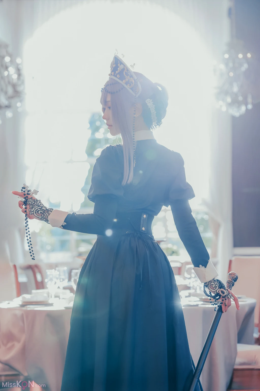 Coser@Ely_eee (ElyEE子): Exorcist Witch 驅魔魔女 (33 photos + 2 videos)