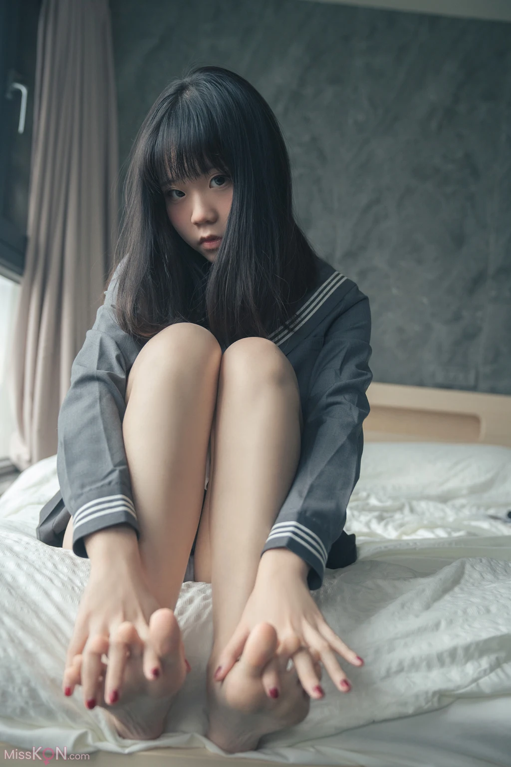 Coser@一只小栗奈: 熊熊JK女友 (212 photos + 1 video) – Page 3