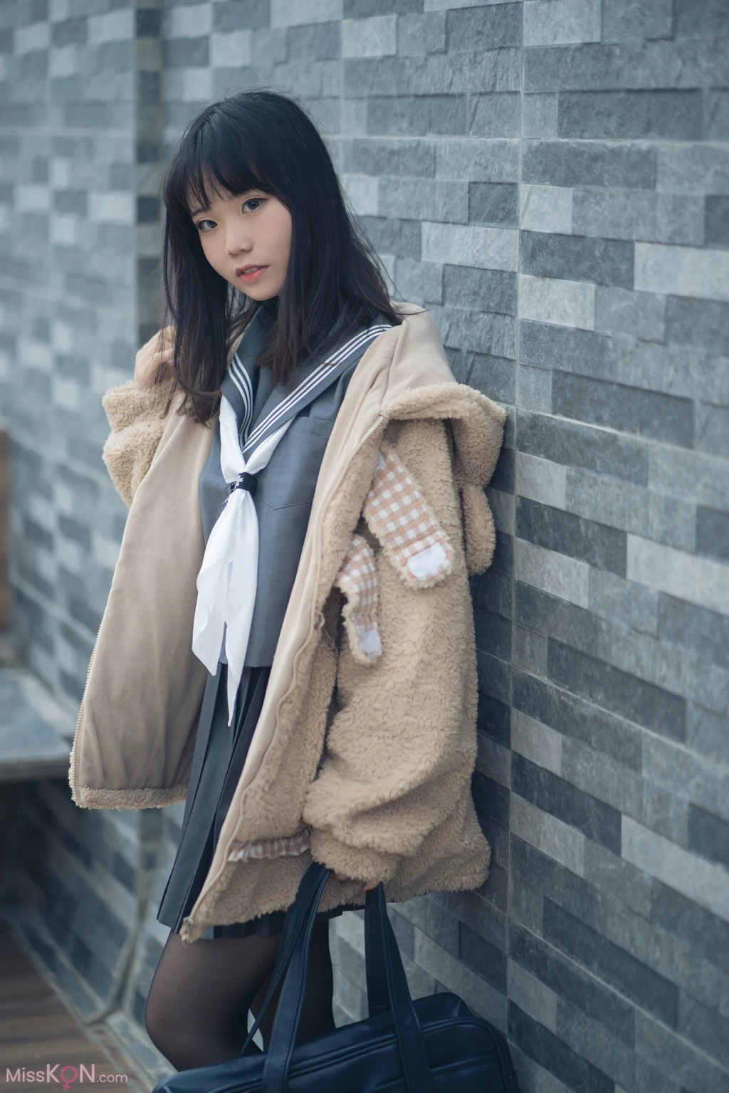 Coser@一只小栗奈: 熊熊JK女友 (212 photos + 1 video) – Page 3