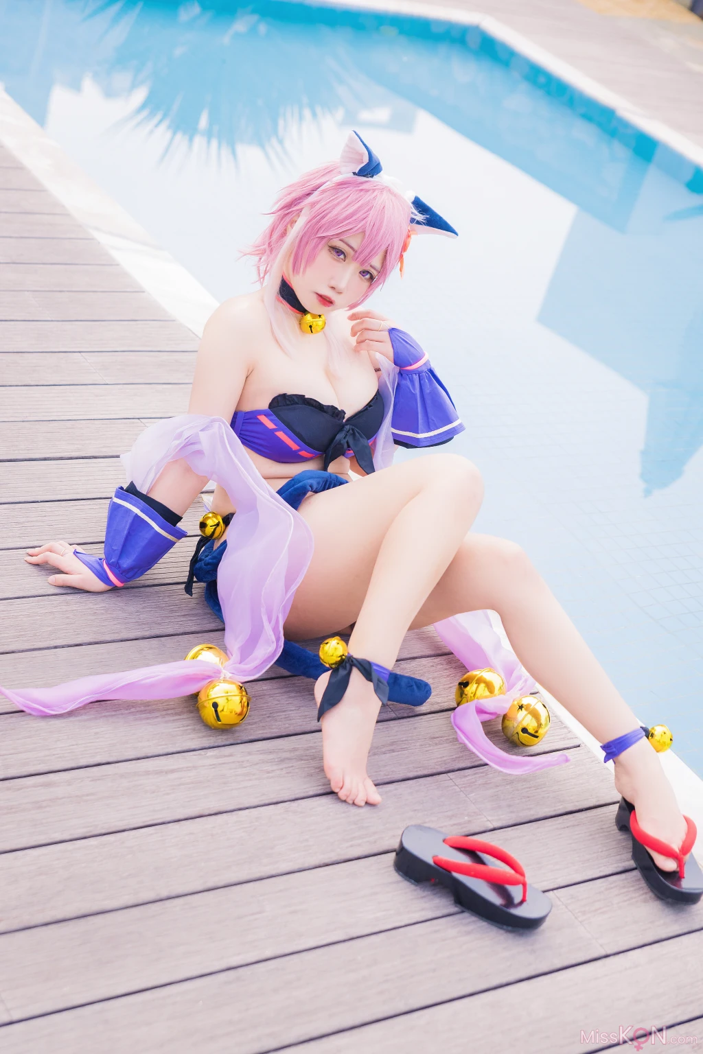 Coser@贞子蜜桃: 九月舰长 宮坂珠希泳装 (30 photos) – Page 2