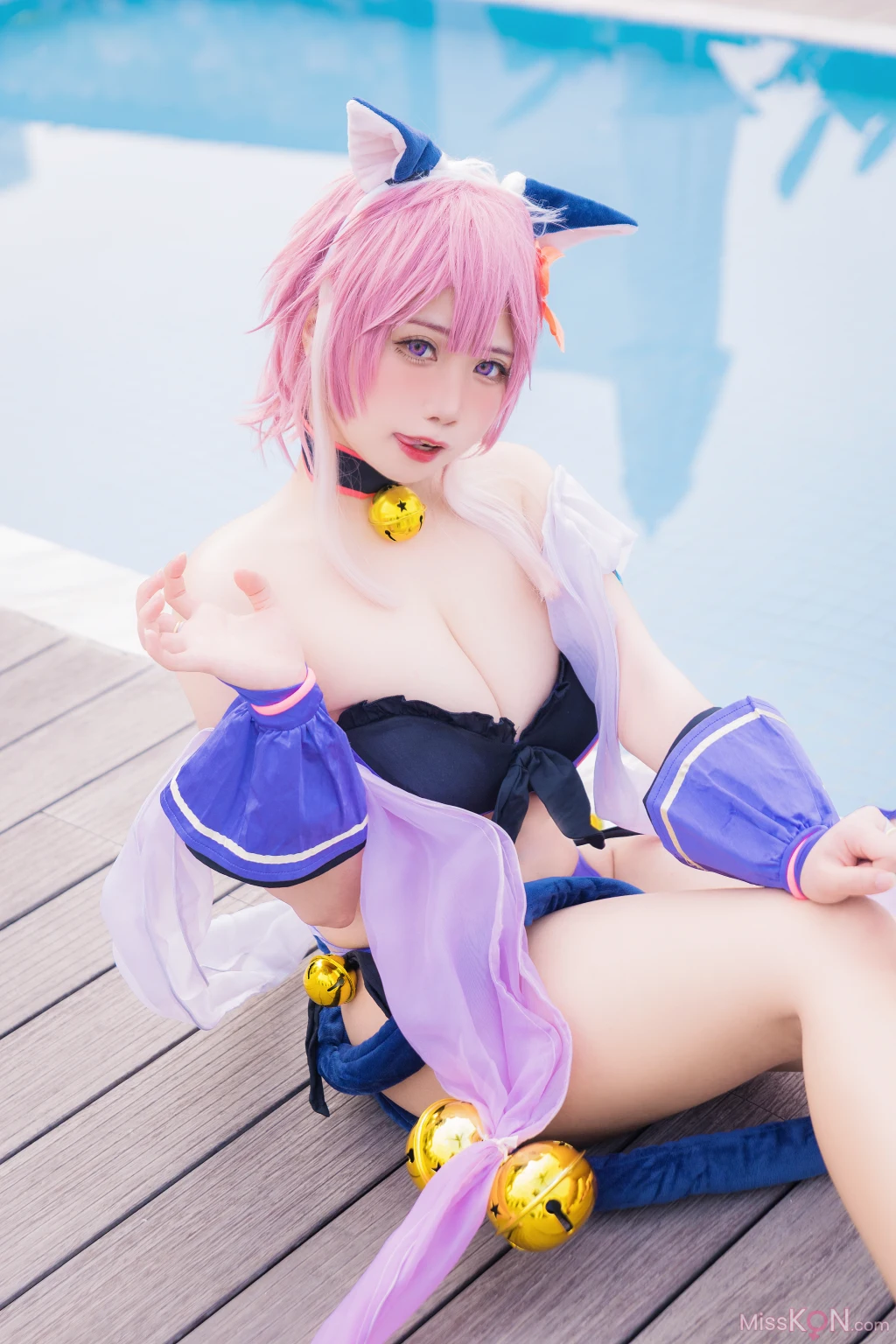 Coser@贞子蜜桃: 九月舰长 宮坂珠希泳装 (30 photos) – Page 2