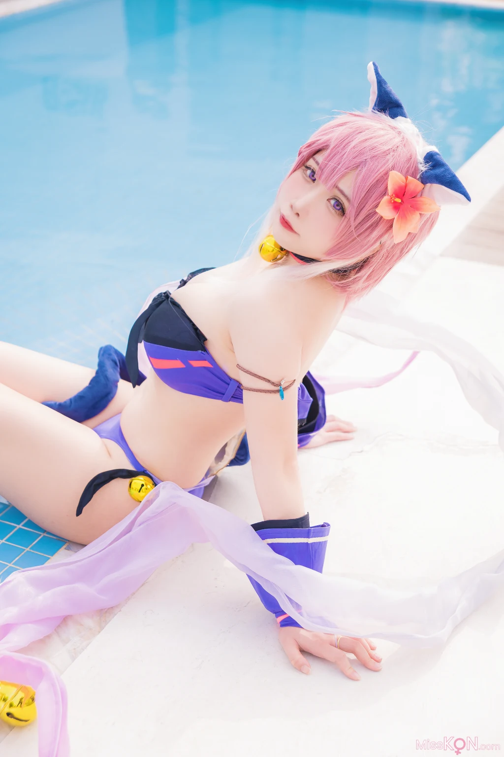 Coser@贞子蜜桃: 九月舰长 宮坂珠希泳装 (30 photos) – Page 3
